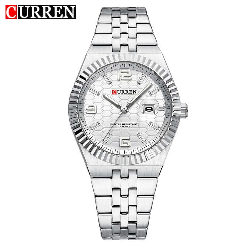 Curren 8498 CH For Women - Silver