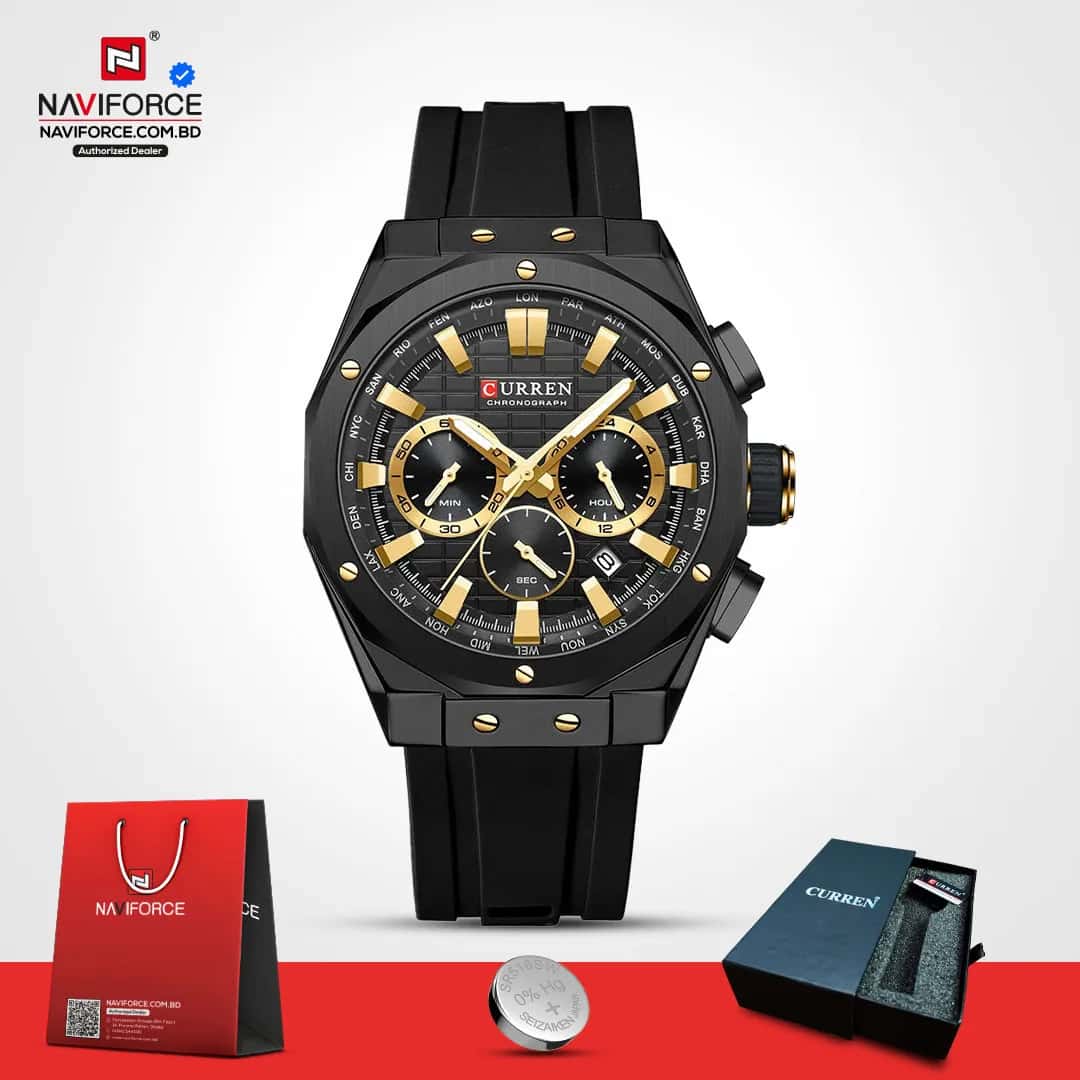 Curren-8464-For-Men-–-Black