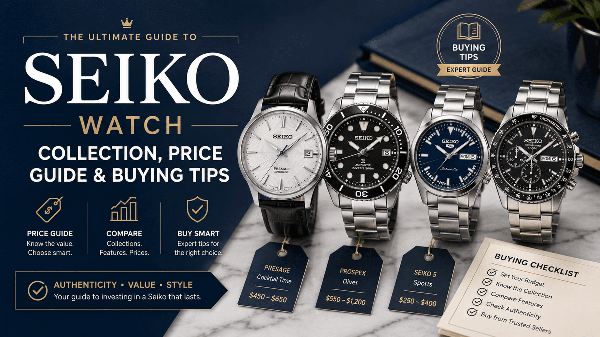 Seiko Watch BD: Collection, Price Guide & Buying Tips